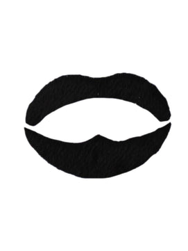 Men's 2 PCS Self-Adhesive Style Beard and Mustache Set