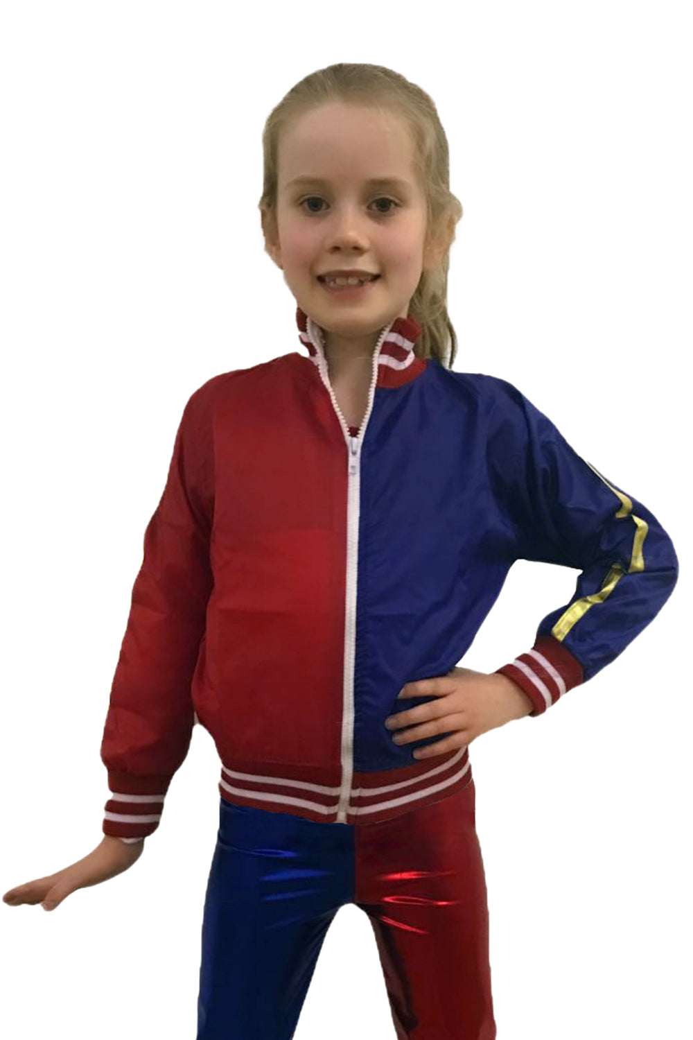 Red and Blue Jacket