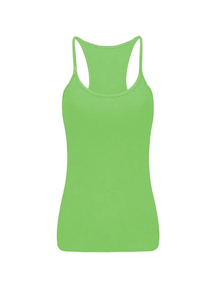 Girls Microfibre Vest Top - thefancydress.co.uk