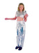 Children’s Girl Rock Star Costume Set – Metallic Silver (Medium)