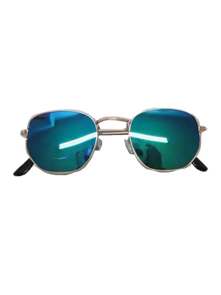Men's Stylish Gold Frame Glasses