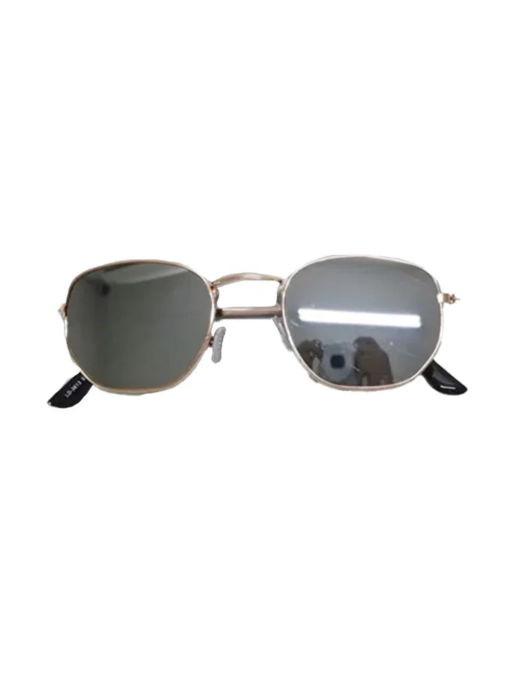 Men's Stylish Gold Frame Glasses
