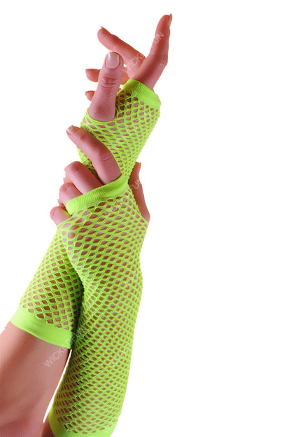 Long Fishnet Gloves