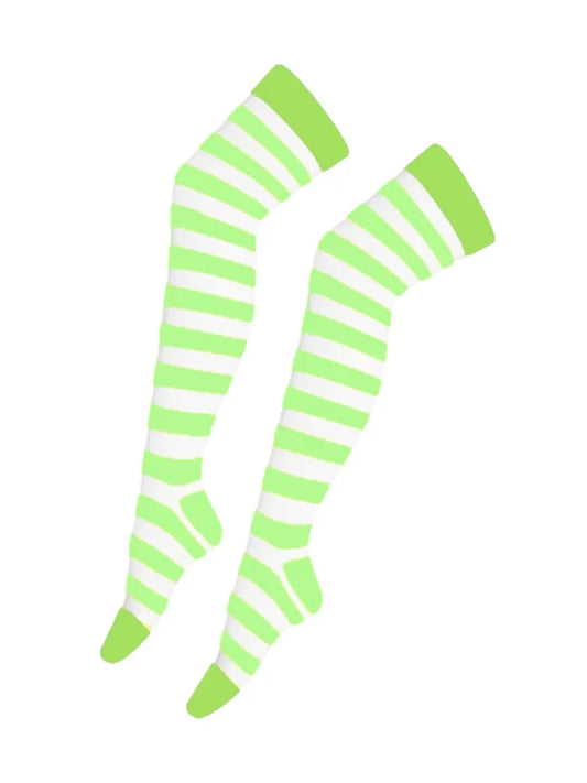 green white