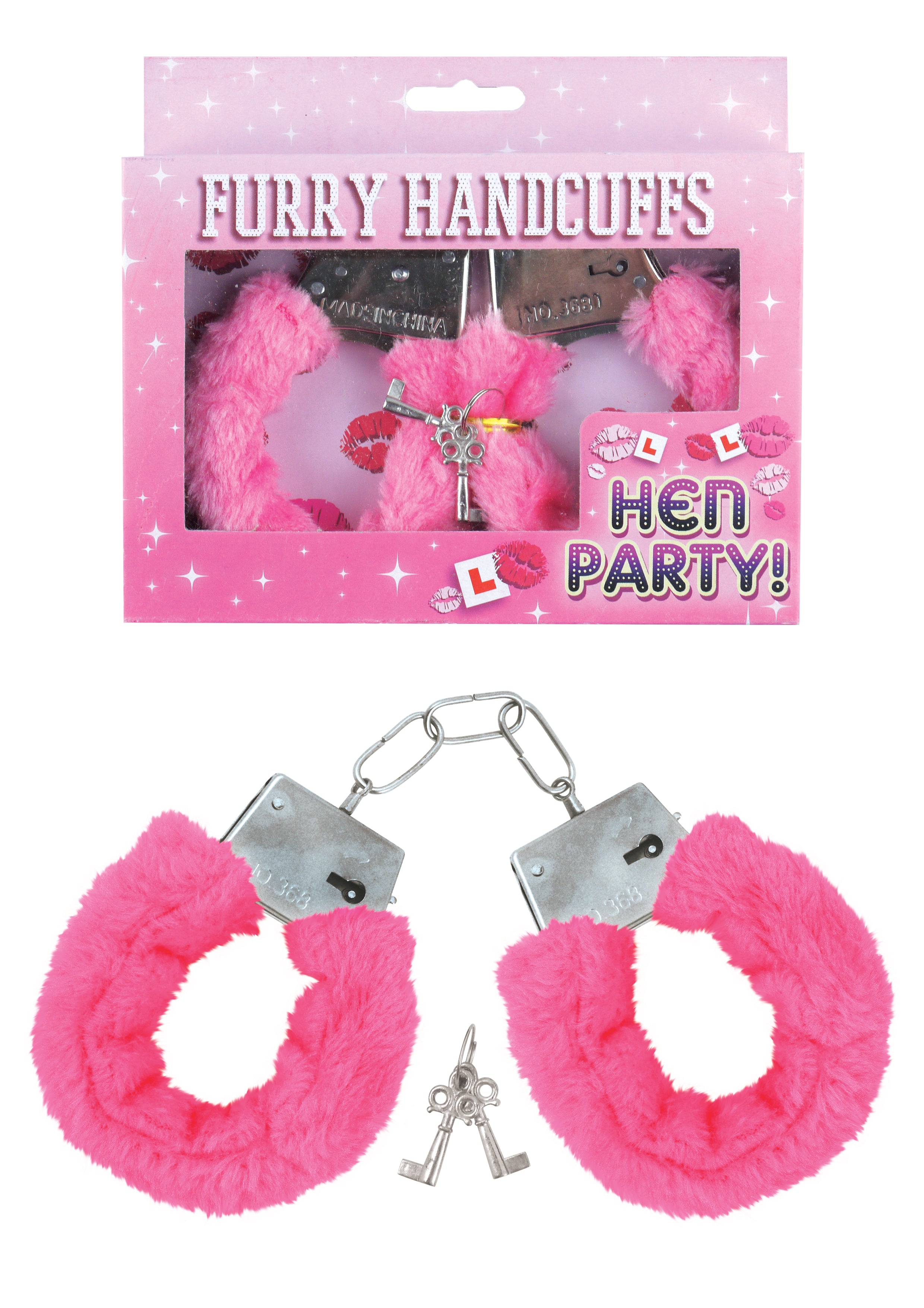 Pink Fur Handcuffs