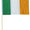 Ireland Flag 45X30cm With Wood Stick