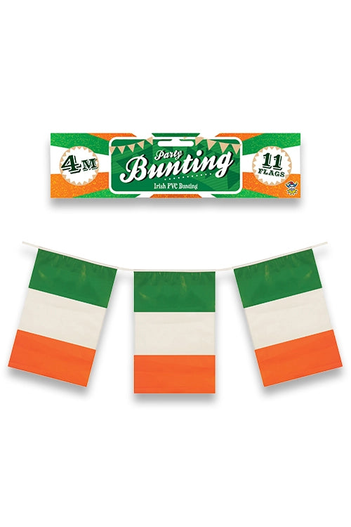 Ireland Flag Bunting 4m (11 Flags)
