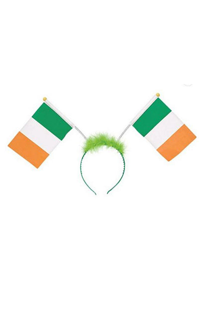 Ireland Flag Headband Boppers St Patricks Day Party
