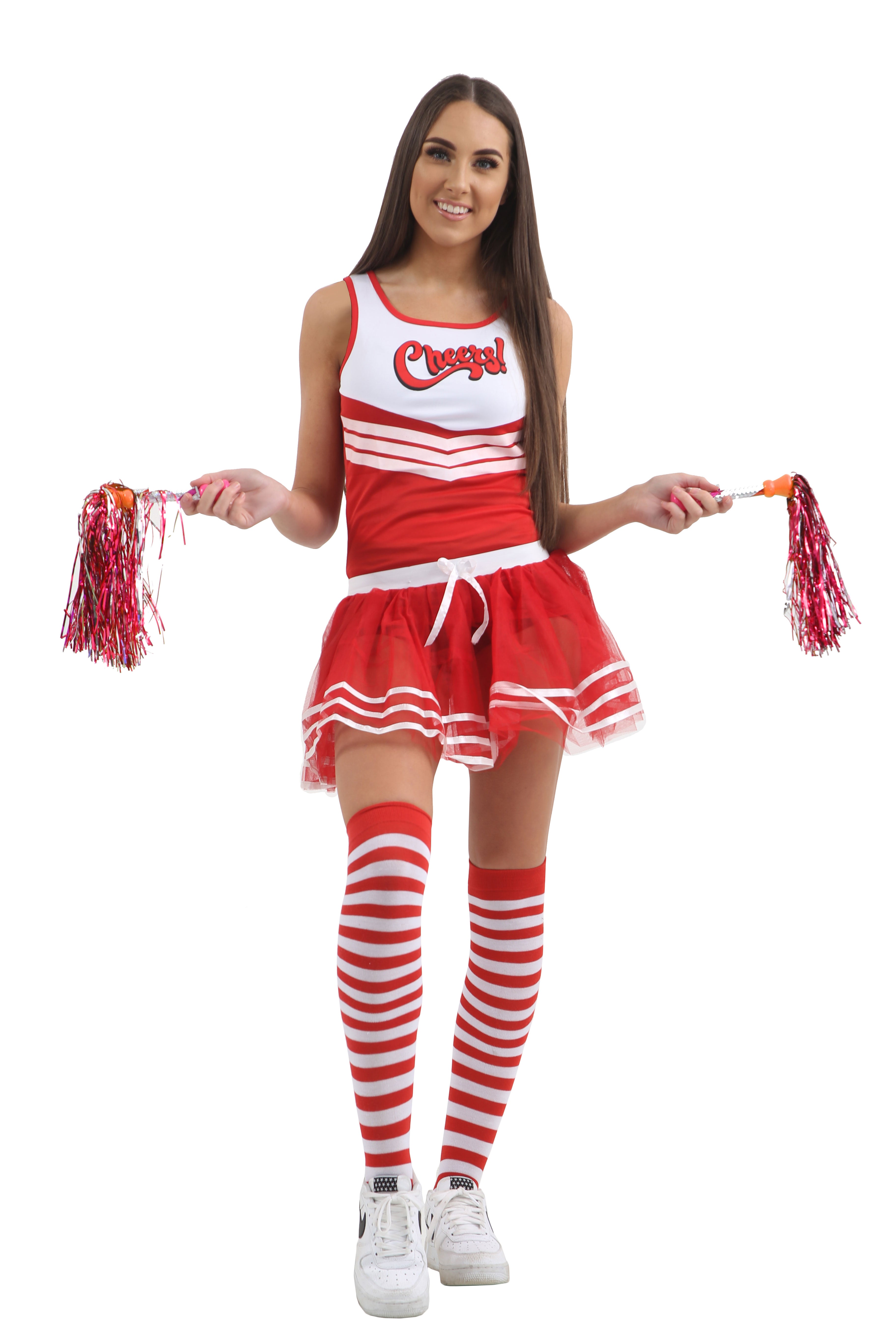 Crazy Chick Cheerleader Vest & Top
