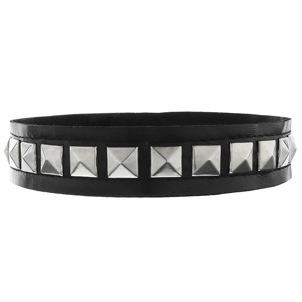 Studded Punk Neck Choker - thefancydress.co.uk
