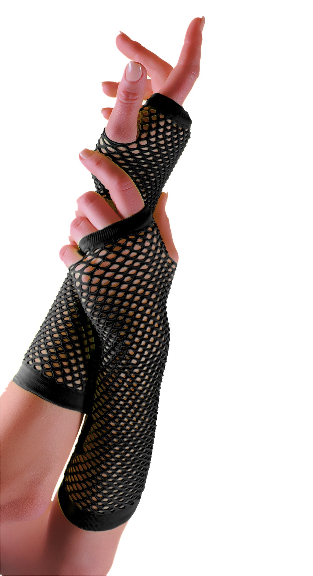 Long Fishnet Gloves