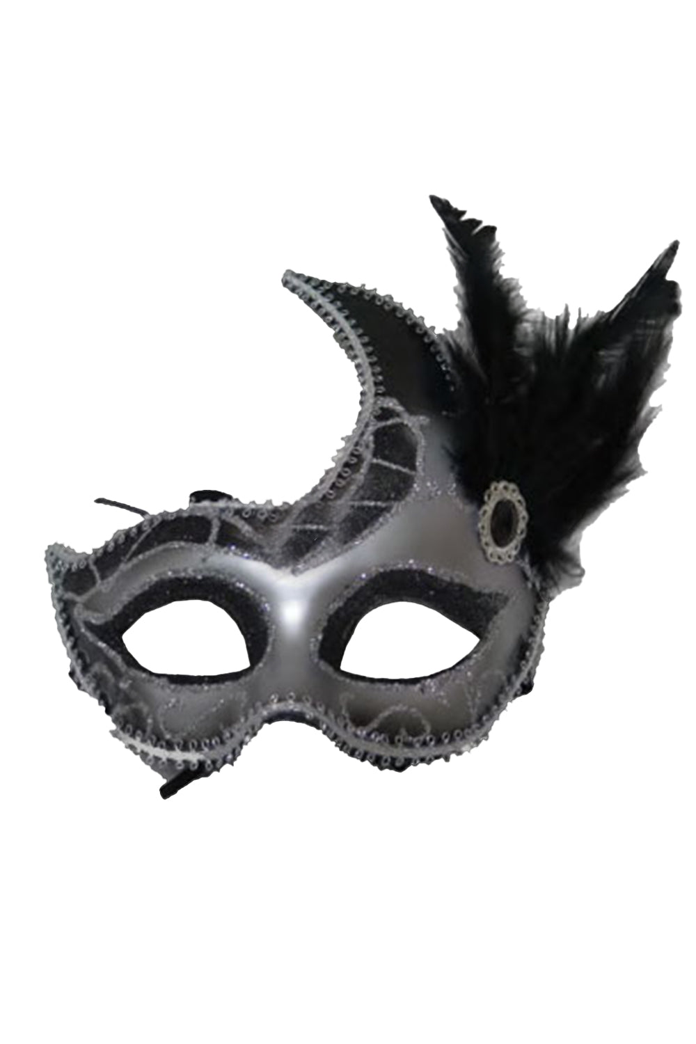 Women's Masquerade Masks with Flower