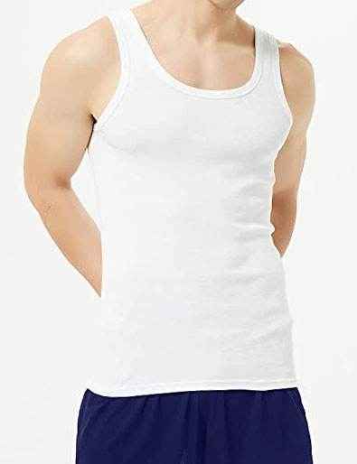 Men Vest Top Comfortable Cotton