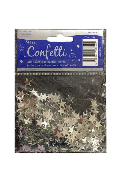 Assorted Metallic Stars Confetti