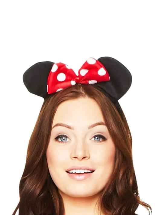 Ladies Sexy Miss Mouse Costume Dress Set head piece