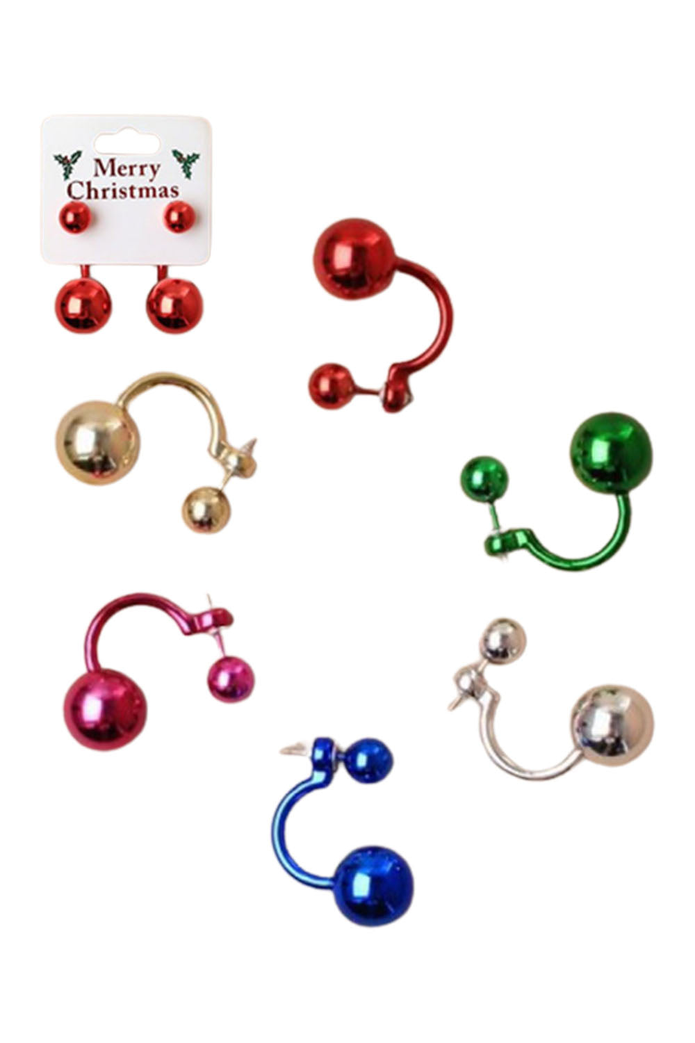 Christmas Assorted Bauble Earrings