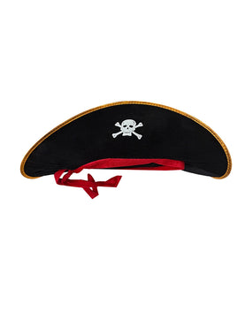 Adult Pirate Hat With Skull Print