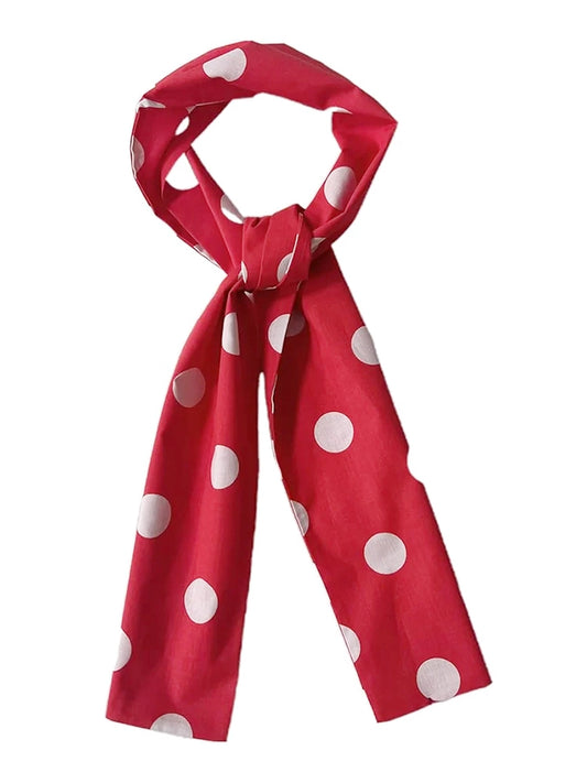 Girls Minnie 4 Piece Set-Polka Dot Set scarf