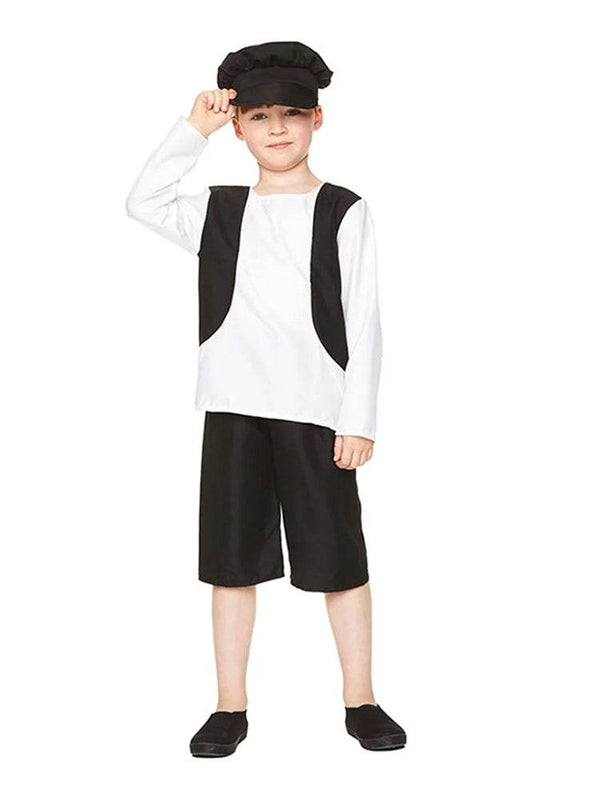 4PC Poor Boy Costume Set - thefancydress.co.uk