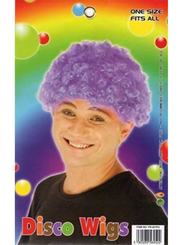 Purple Afro Wig