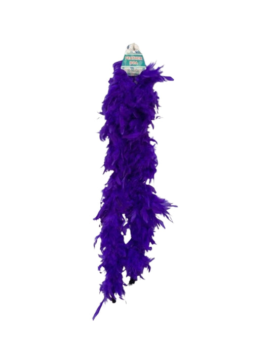 Festival Purple Feather Boa – 150cm