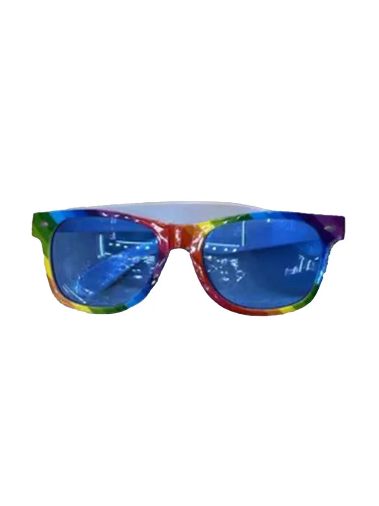 Unisex Festival Fashion Face Wear Rainbow Glasses 3