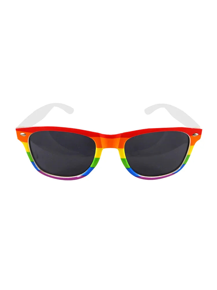 Unisex Festival Fashion Face Wear Rainbow Glasses 1