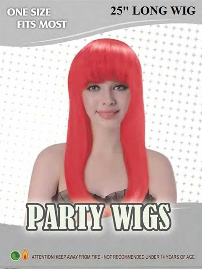 Red Long Bob Wig