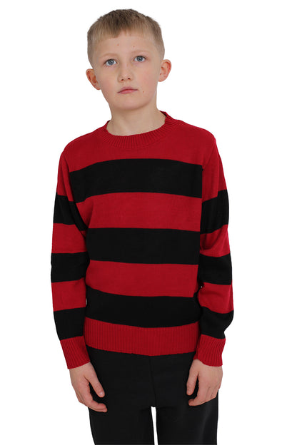 Children Stripe Knitted Jumper
