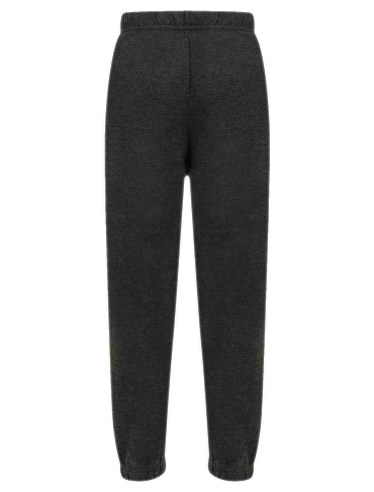 Children's Fleece Jogger Bottoms Plain Warm