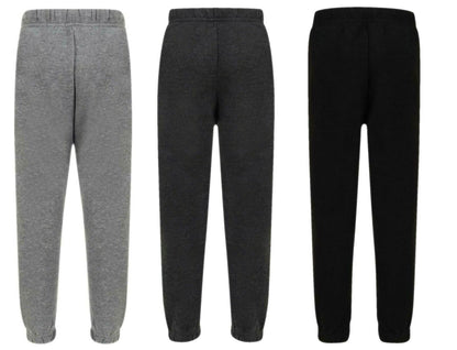 Children's Fleece Jogger Bottoms Plain Warm