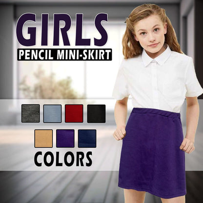 Girls Casual Stretchy Pencil Mini Skirt