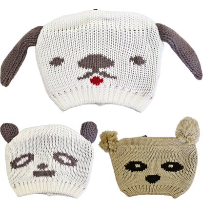 Adult Animal Face Winter Hat