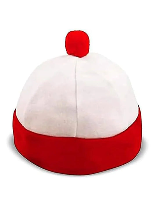 Womens World Book Day Red & White 4 Piece Set cap