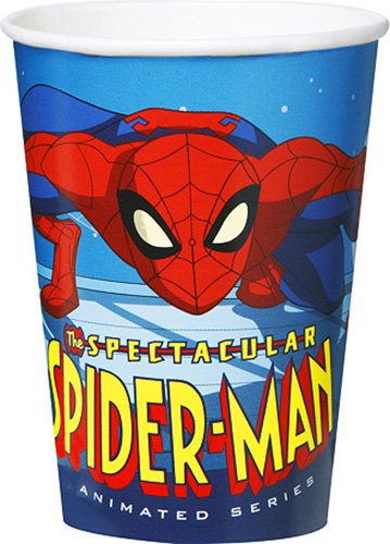 Spiderman Plastic Cup Party Tableware