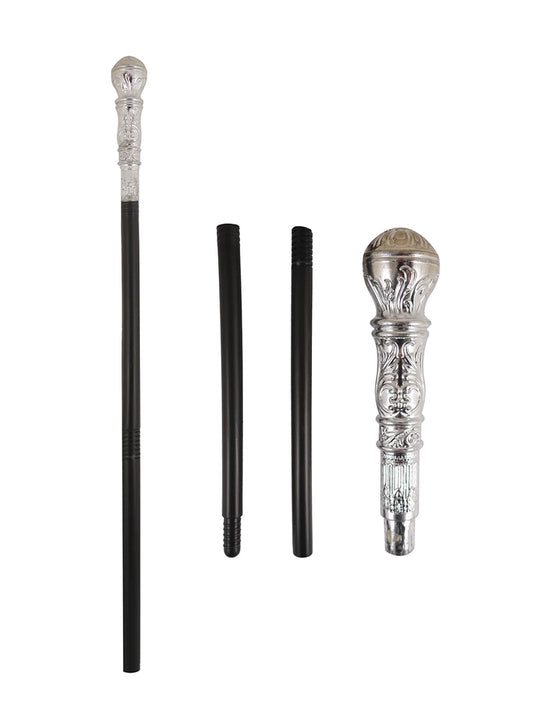 Stick Pimp With Silver Top 3 Pcs Set silver