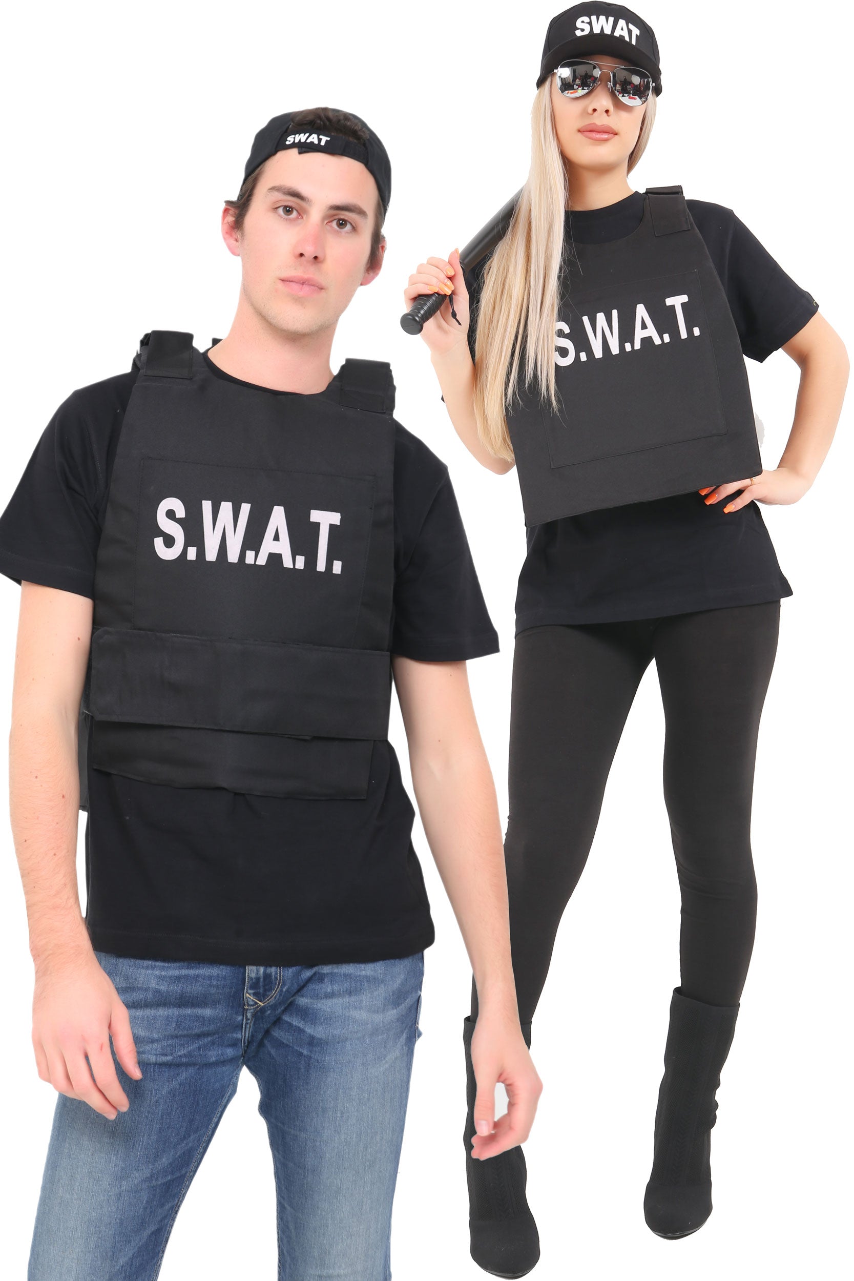 SWAT Vest And Hat Set