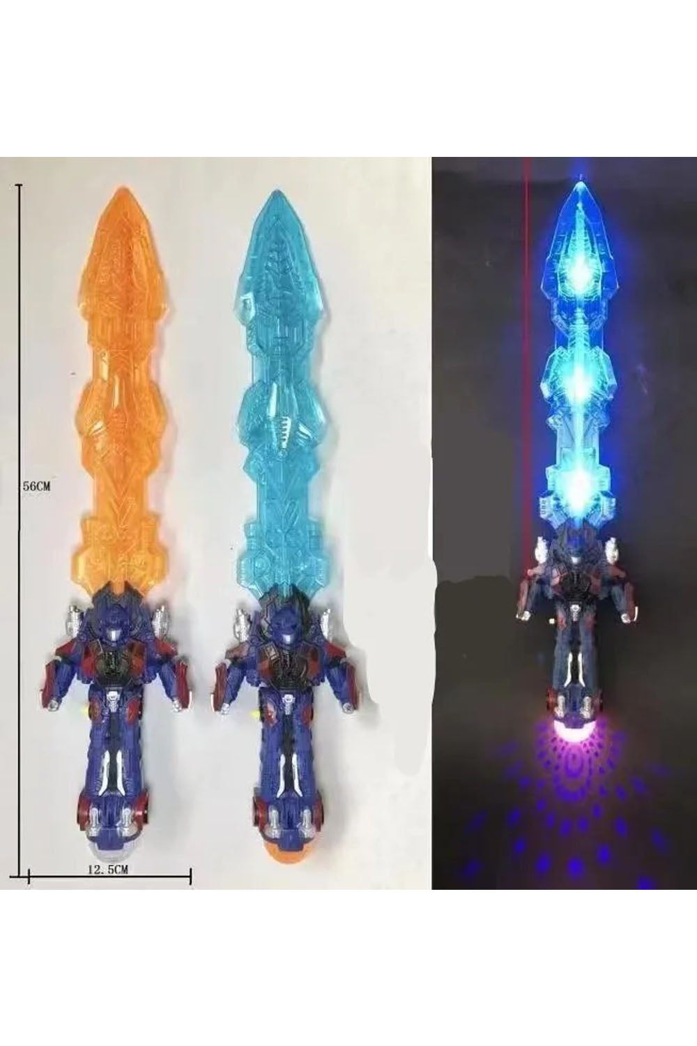 Assorted Color Light up Sword With Sound