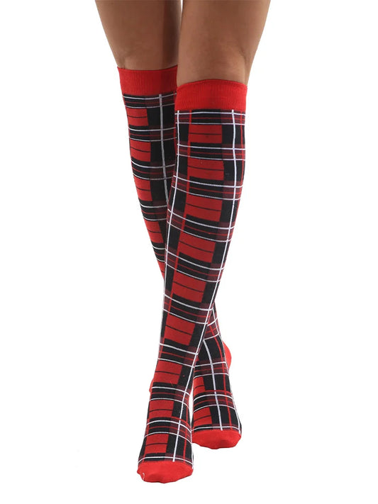 red tartan checherd