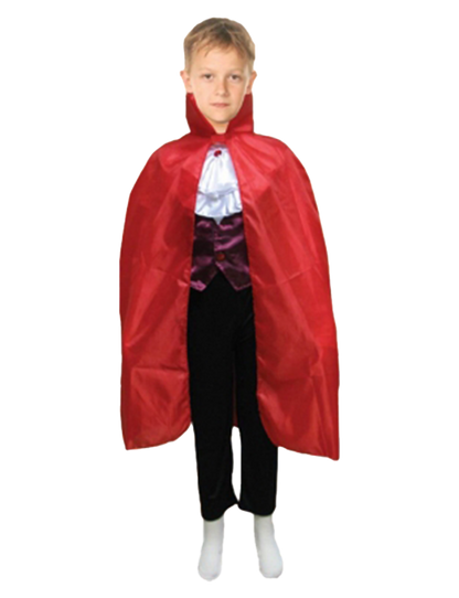 Red Halloween Children's Cape Costume (34 Inches)