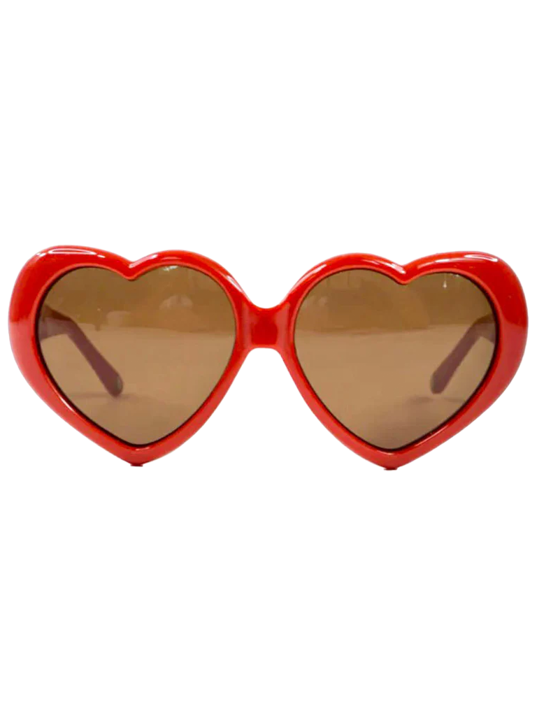 Wickedfun Heart Shape Festival Sunglasses