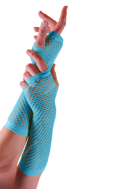 Long Fishnet Gloves