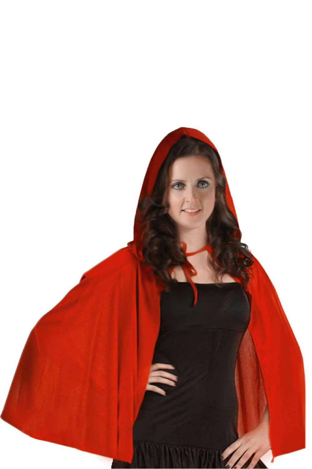 Adult Little Red Riding Hood Satin Cape