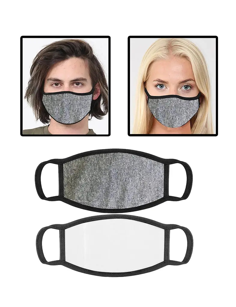 Unisex Cotton Face Covering With Filter Pocket