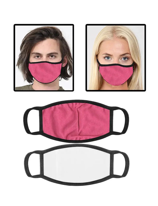 Unisex Cotton Face Covering With Filter Pocket