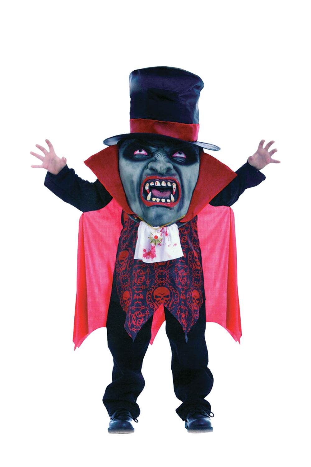 Vampire Mad Hatter Child Costume - thefancydress.co.uk