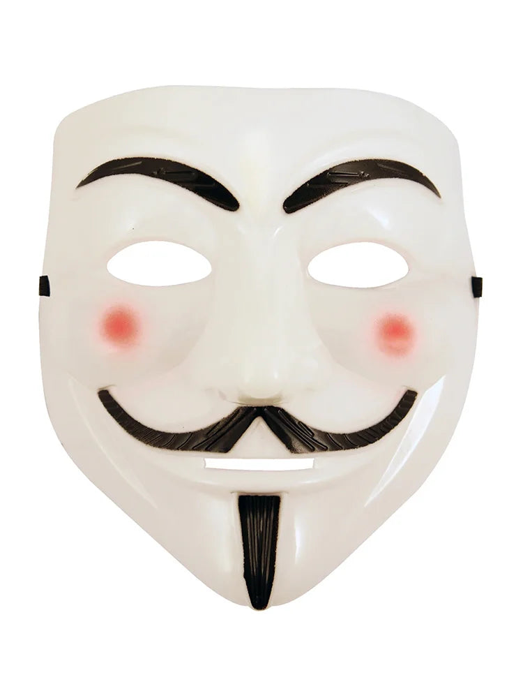 Anonymous Hacker-Vendetta Joker Masquerade Light-Up Face Masks vendetta
