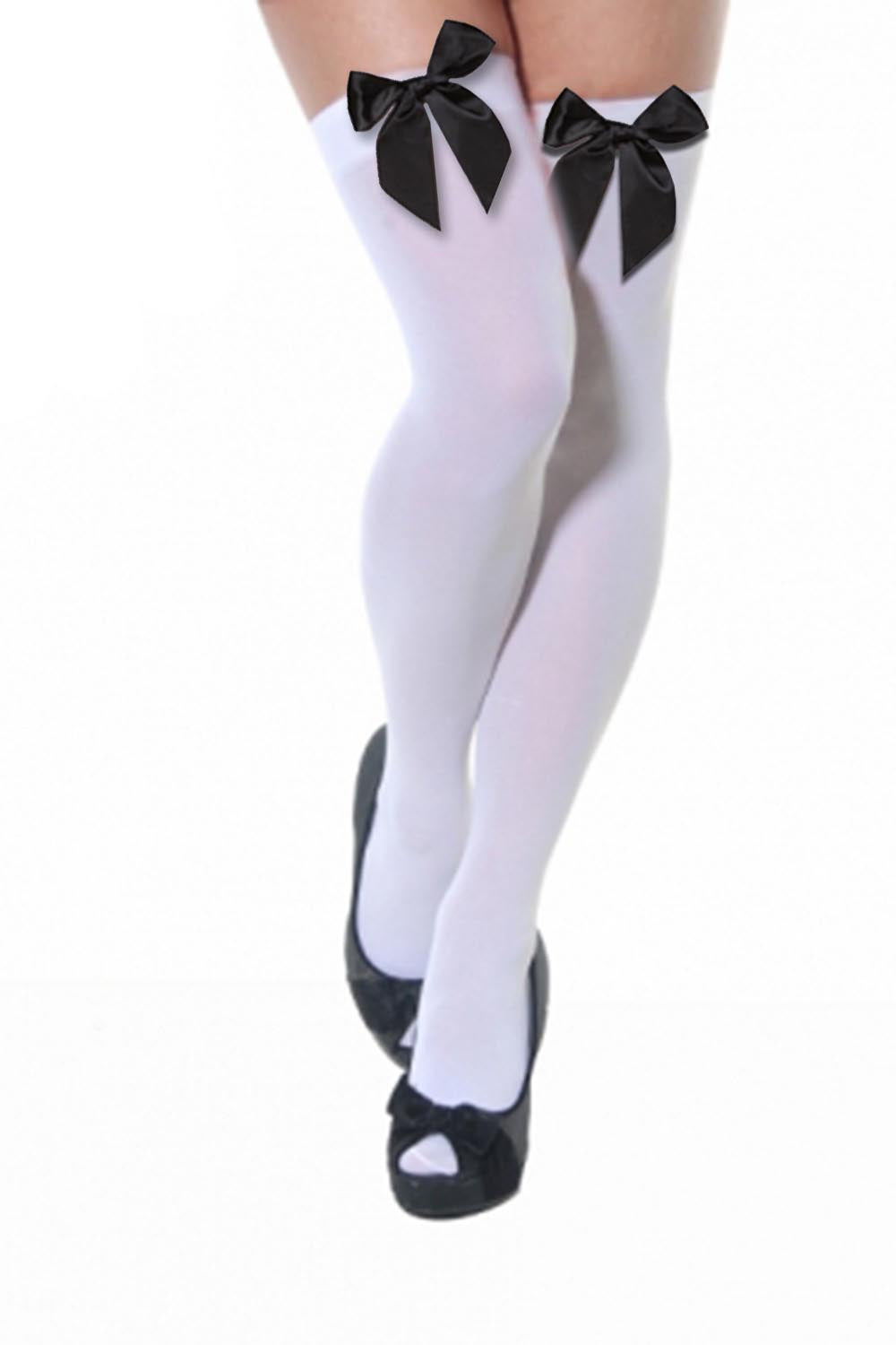 Women's Overknee Stockings With Bow