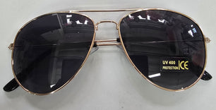 Unisex Metal Frame Aviator Fashion Glasses