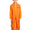Kid's Orange Prisoner Costume Overall Jumpsuit